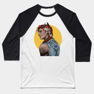 Midsommar Crown Baseball T-Shirt